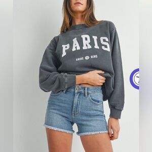 The Balboa Short- Just Black Denim